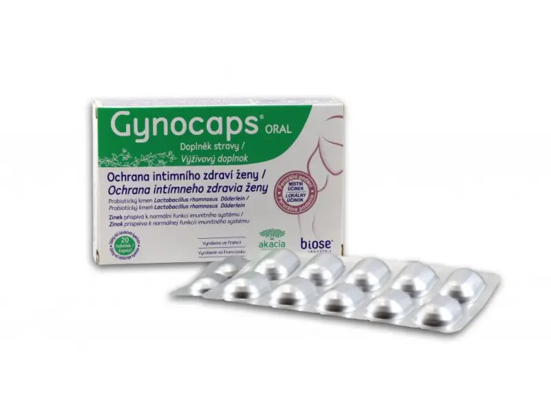 Gynocaps ORAL cps ent 1x20 ks