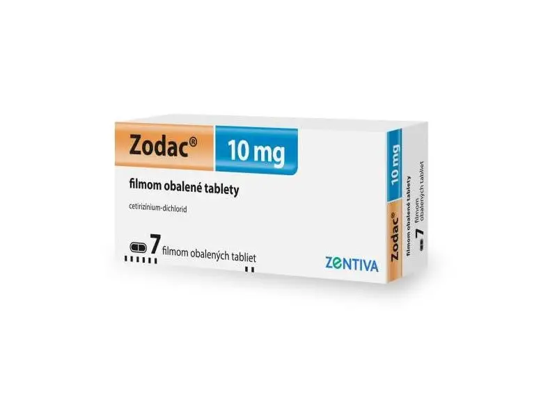 ZODAC 10 MG 7 TBL