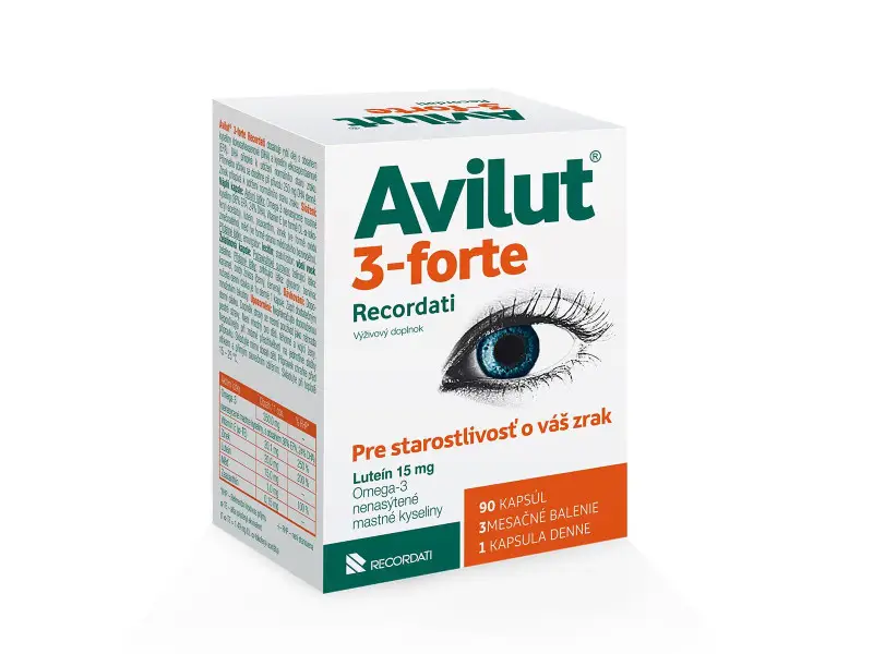 AVILUT 3-forte Recordati 90cps