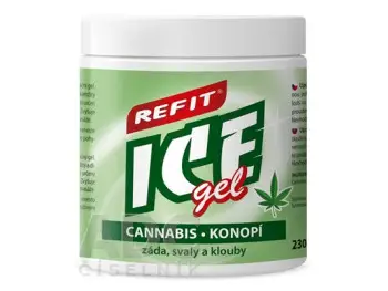 REFIT ICE GEL CANNABIS - KONOPÍ 230 ml