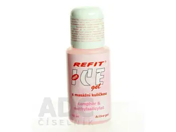 REFIT ICE GEL GÁFOR roll-on 80 ml