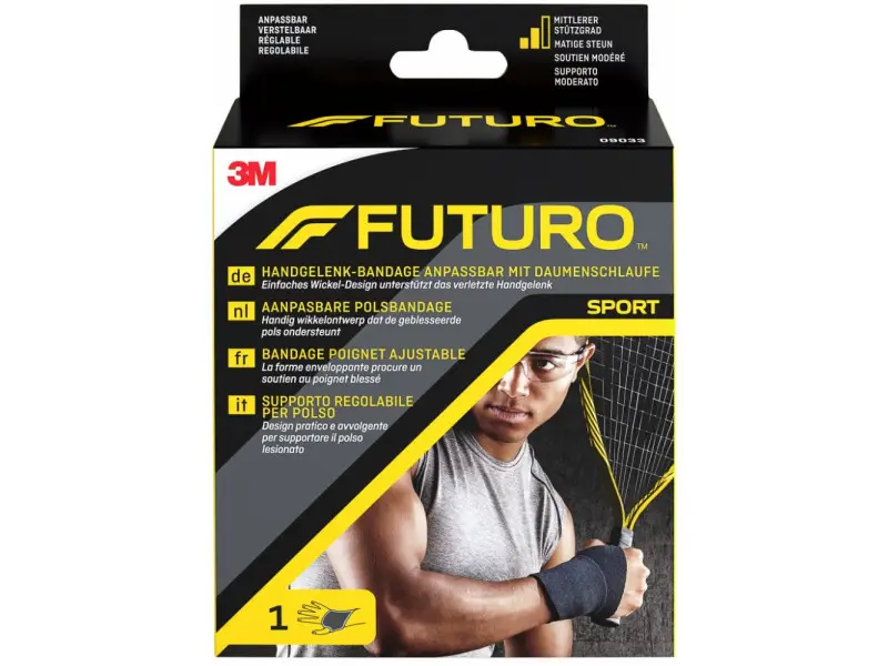 3M FUTURO Nastaviteľná bandáž na zápästie SPORT