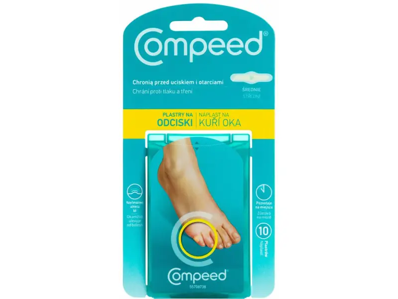 COMPEED náplasť na kurie oká 1x10ks