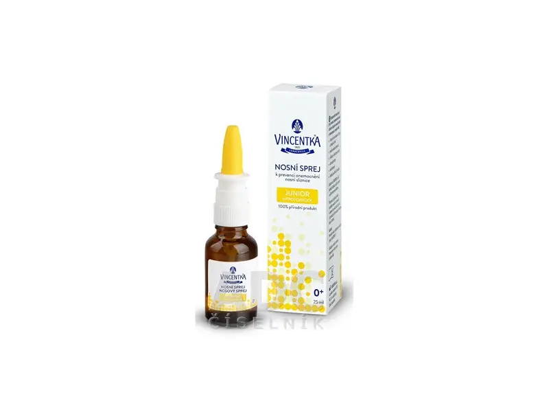 VINCENTKA NOSOVÝ SPREJ JUNIOR 25 ml