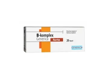 GENERICA B-komplex forte tbl 1x20 ks