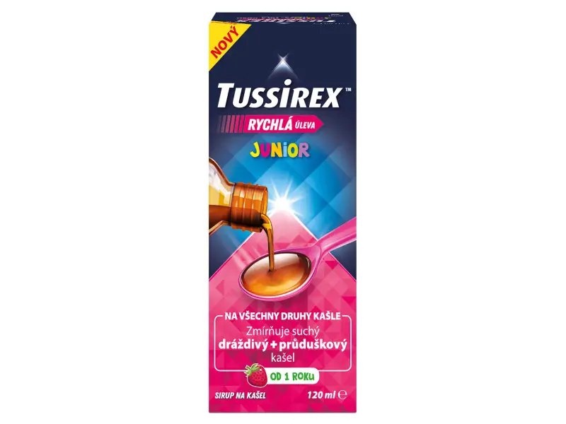 TUSSIREX JUNIOR sirup 1x120 ml