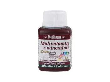 MedPharma MULTIVITAMIN S MINERÁL. EXTRA 42 ZLOŽIEK tbl 30+7 zadarmo