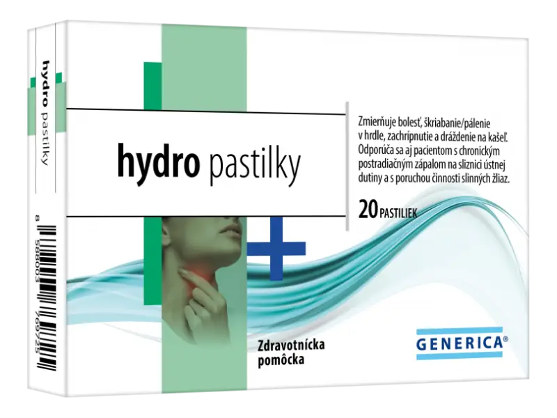 GENERICA HYDRO PASTILKY 20 ks