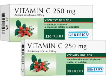 GENERICA Vitamin C 250mg tbl. 30