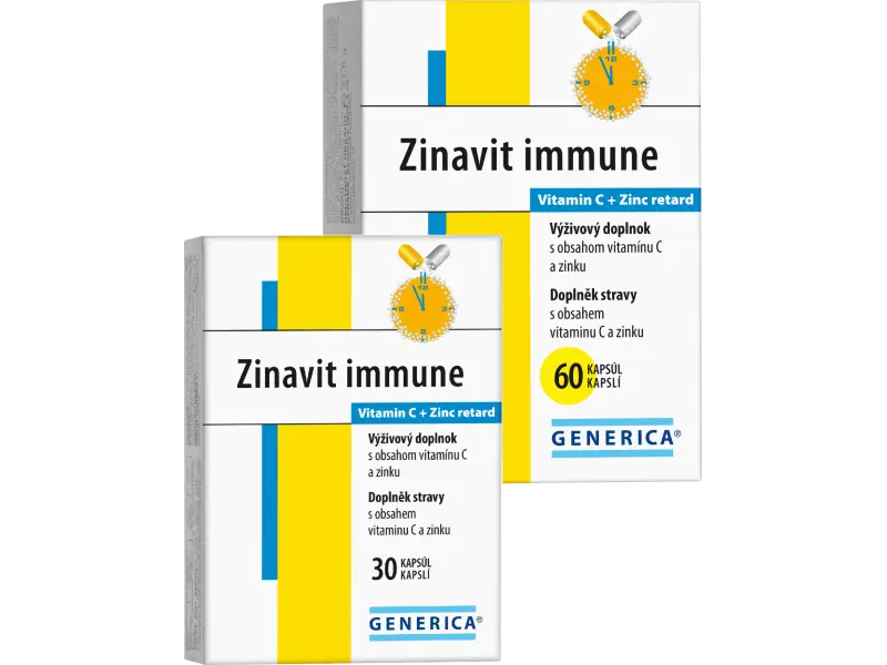 GENERICA Zinavit immune 60 cps