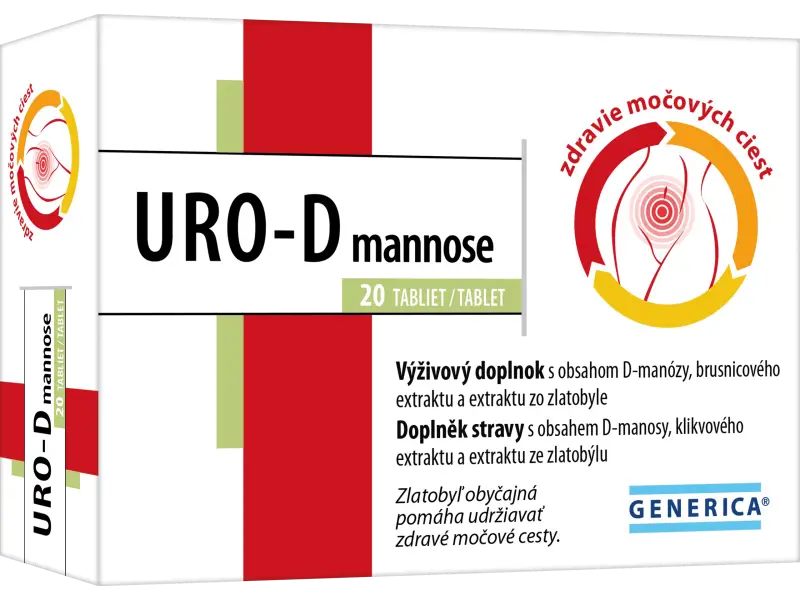 GENERICA URO-D MANNOSE 20TBL