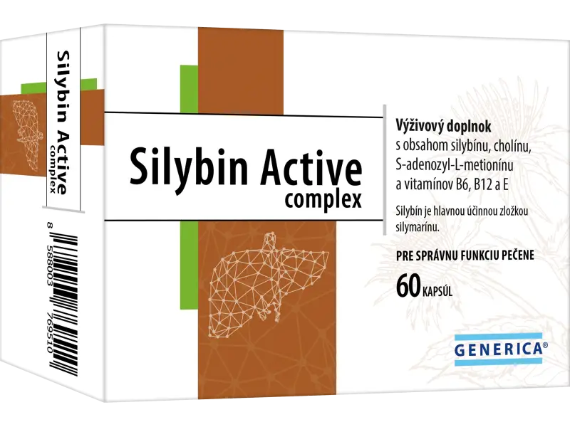 GENERICA SILYBIN ACTIVE COMPLEX 60CPS