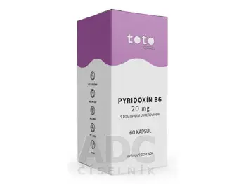 TOTO PYRIDOXÍN B6 20 mg cps s postupným uvoľňovaním 1x30 ks
