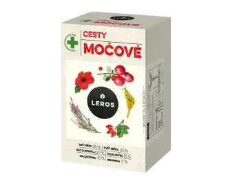 LEROS NATUR Močové cesty s brusinkou 20 x 1,5 g