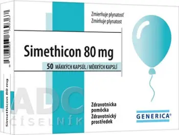 SIMETHICON cps 50x80 mg