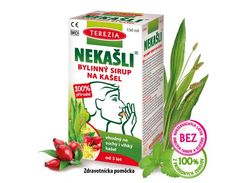 TEREZIA NEKAŠLI bylinný sirup na kašeľ 1x150 ml