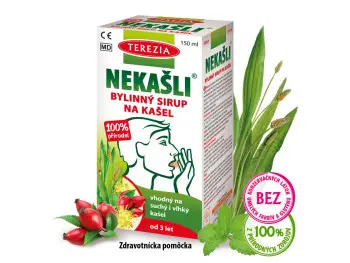 TEREZIA NEKAŠLI bylinný sirup na kašeľ 1x150 ml