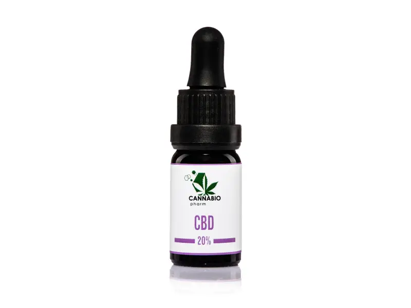 CANNABIOpharm CBD 20% konopný olej 1x10 ml