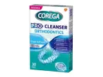 COREGA PRO CLEANSER ORTHODONTICS antibakteriálne čistiace tablety 1x30 ks.