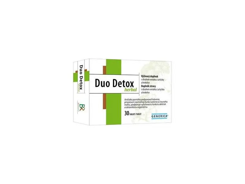 GENERICA  DUO DETOX HERBAL 30TBL