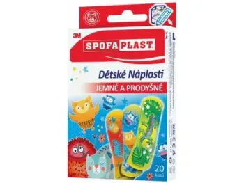 3M™ SPOFAPLAST 116 Detské Náplasti jemné a priedušné, mix 1x20 ks