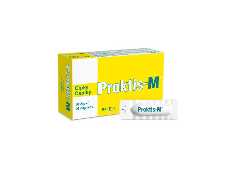 PROKTIS-M rektálne čapíky 10 ks