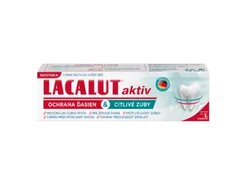 LACALUT AKTIV OCHRANA ĎASIEN & CITLIVÉ ZUBY 75ml