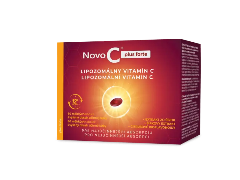 Novo C plus forte LIPOZOMÁLNY VITAMÍN C 60cps