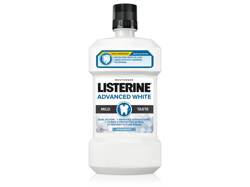 Listerine AdvancedWhite ústna voda 1x250 ml