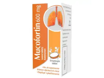 Mucofortin 600 mg tbl eff  1x10 ks