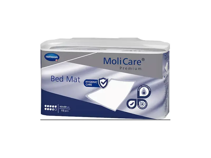 MoliCare Premium Bed Mat 9 kvapiek 40x60 cm absorpčné podložky 1x15 ks