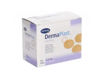 DERMAPLAST SENSITIVE SPOTS náplasti okrúhle 200 ks