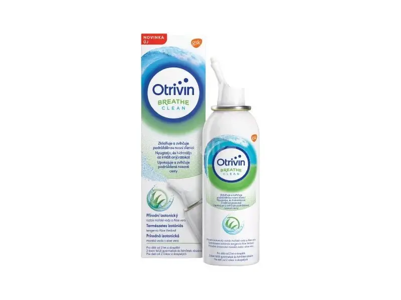 Otrivin BREATHE CLEAN ALOE VERA izotonický nosový sprej 100 ml