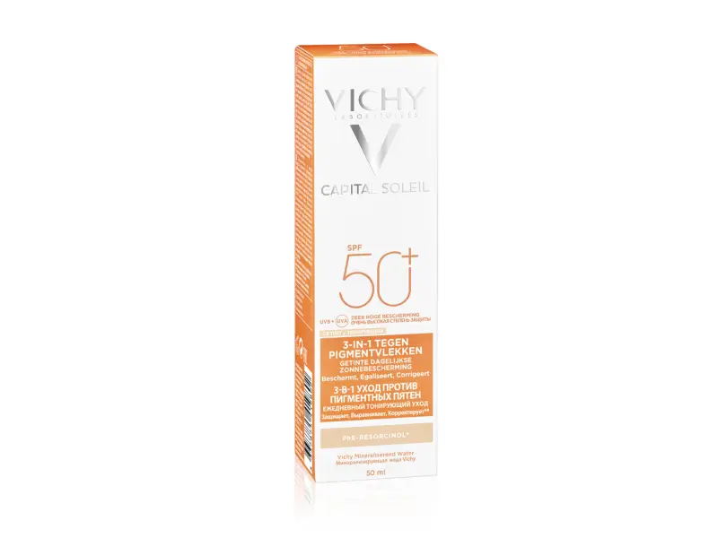 VICHY CAPITAL SOLEIL Krém proti tmavým škvrnám SPF 50+ 50ml