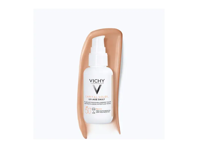 VICHY CAPITAL SOLEIL UV-AGE DAILY tónovaný SPF50+ 40ml