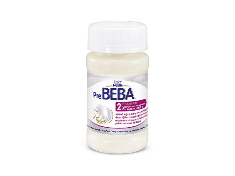 PreBEBA 2 DISCHARGE mliečna dojčenská výživa (pre novorodencov nad 1800 g) 1x90 ml