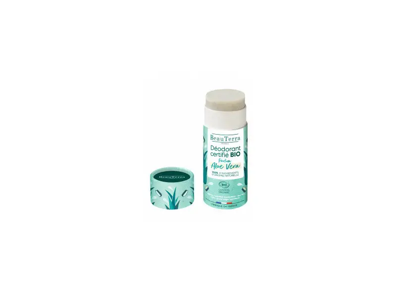 Beauterra Organický Dezodorant bez plastu Aloe Vera 50 g