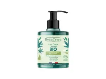 Beauterra Organické telové mlieko Aloe Vera a konope 500 ml