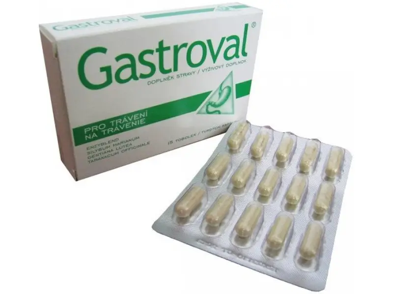 GASTROVAL PLUS  15cps