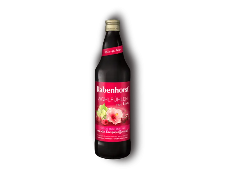 Rabenhorst Wellbeing + železo 750ml