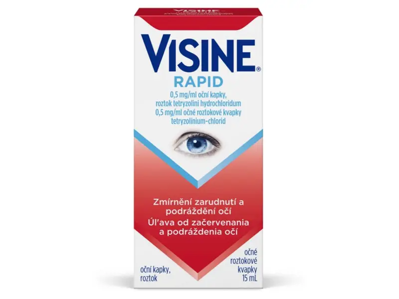 Visine Rapid 0,5 mg/ml int opo (fľ.LDPE) 1x15 ml