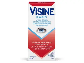 Visine Rapid 0,5 mg/ml int opo (fľ.LDPE) 1x15 ml