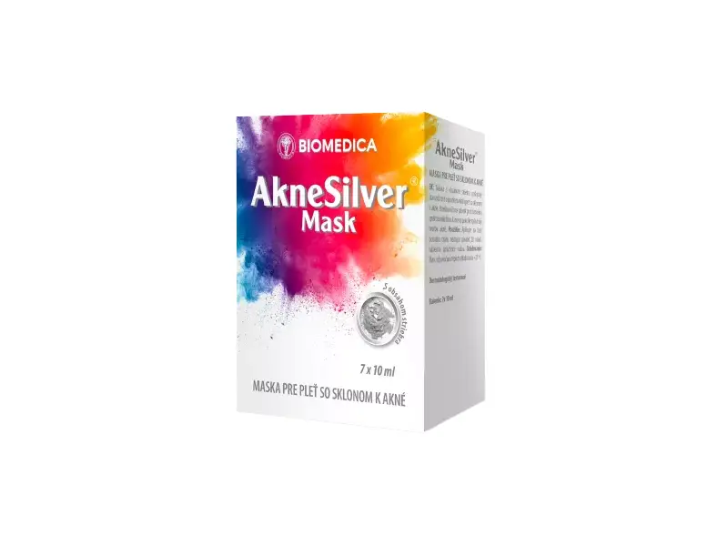 BIOMEDICA AkneSilver Mask maska pre pleť so sklonom k akné 7x10 ml