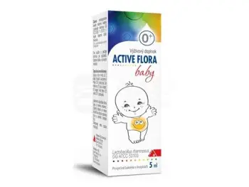 ACTIVE FLORA baby perorálne kvapky 1x5 ml