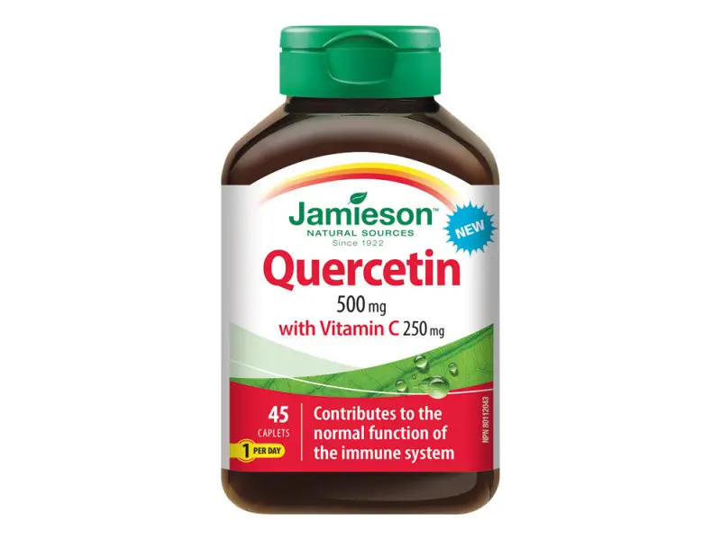 Jamieson Kvercetín 500mg s vitamínom C 250mg 45tbl.