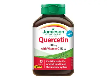 Jamieson Kvercetín 500mg s vitamínom C 250mg 45tbl.