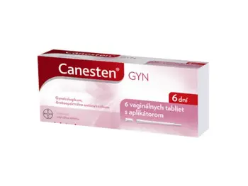 CANESTEN GYN 6 dní vaginálna tableta 100mg