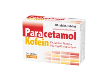 Paracetamol Kofein Dr. Müller Pharma 500 mg/65 mg  10 ks