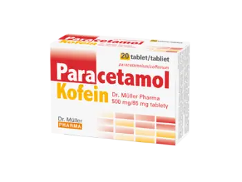 Paracetamol Kofein Dr. Müller Pharma 500 mg/65 mg  20 ks