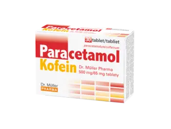 Paracetamol Kofein Dr. Müller Pharma 500 mg/65 mg  30 ks